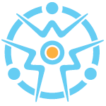CRM-система управления клиентами Логотип CRM-системы для управления клиентами для тренинговых центров, обучающих школ, школ танцев, школ боевых искусств